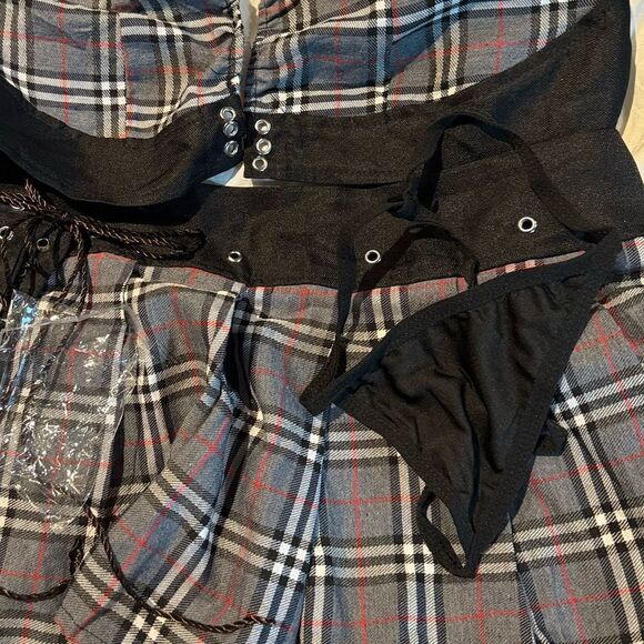 Schoolgirl Lingerie Outfit never worn dress up costume SZ XXL - Picture 9 of 9